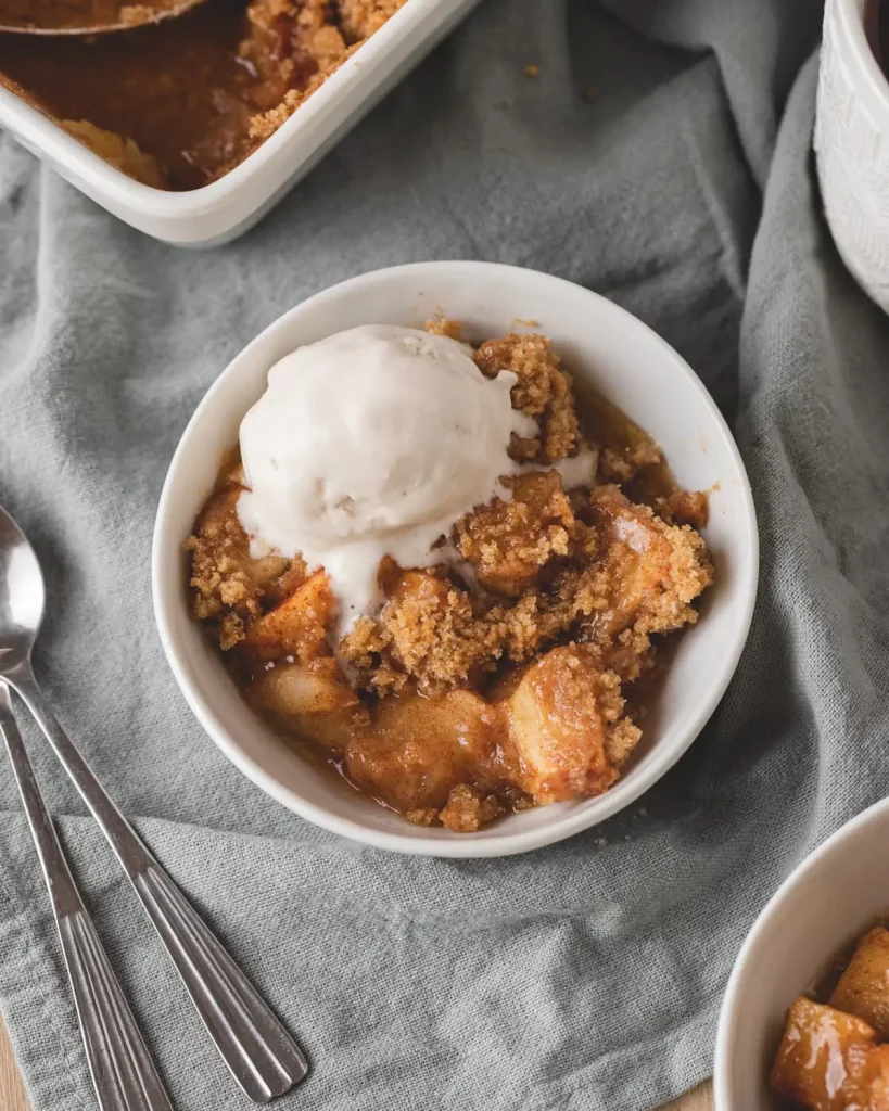 Gluten Free Apple Crumble